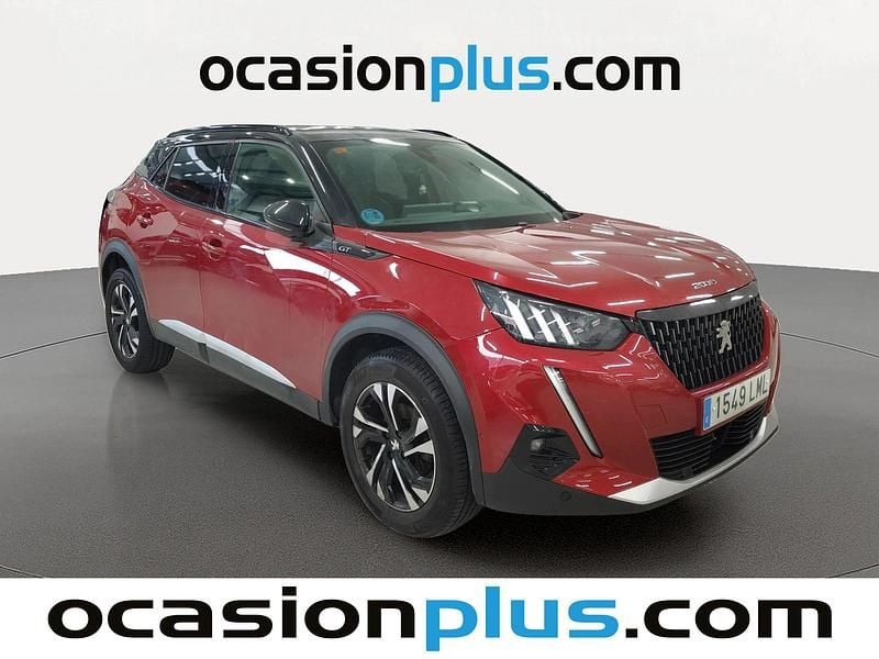 Usado Peugeot 2008 GTi 131 CV (96 kW) 2021 Rojo SUV