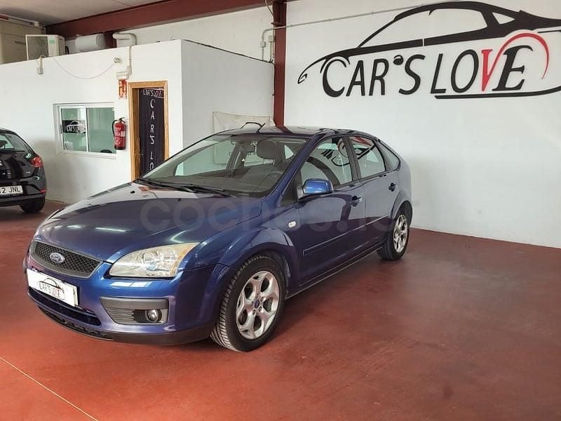 Käytetty Ford Focus Trend 109 HP (80 kW) 2008 Sininen Sedan