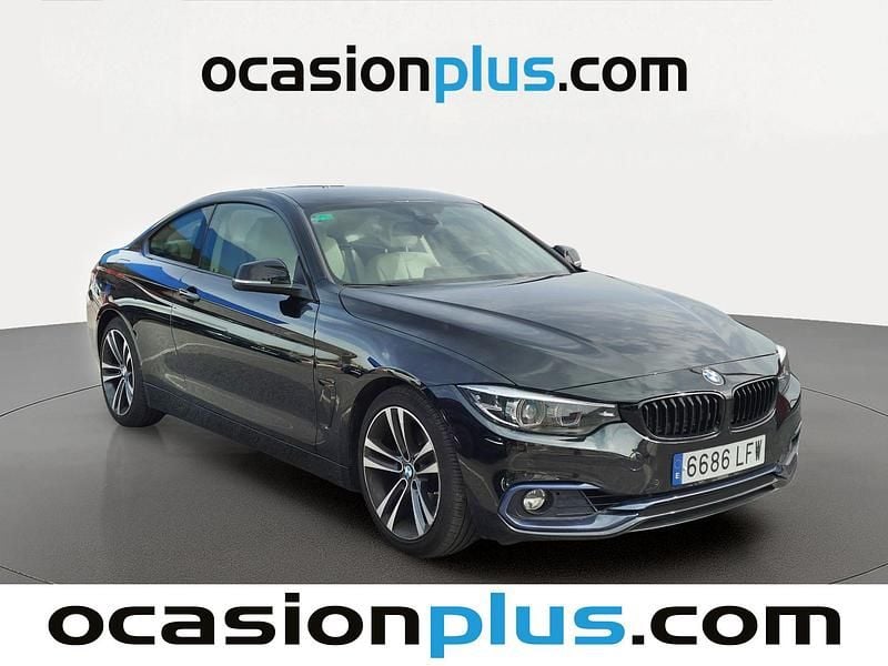 Usado BMW 420 184 CV (135 kW) 2020 Negro Coupe