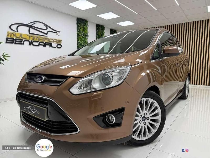 Usado Ford C-MAX Titanium 140 CV (102 kW) 2015 Marrón Monovolumen