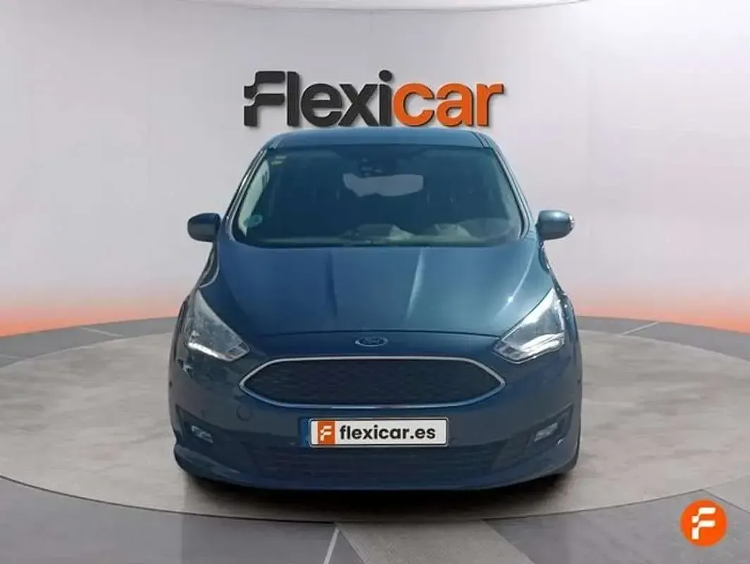 Usado Ford C-MAX Trend+ 101 CV (74 kW) 2018 Verde Monovolumen