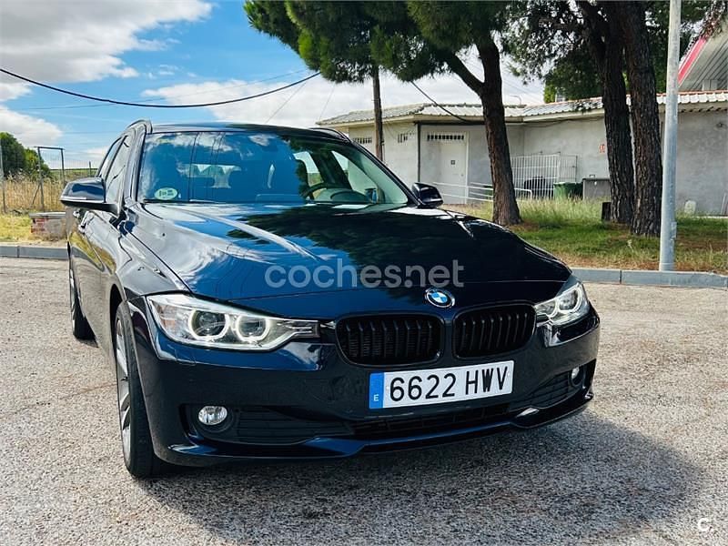 Azul Usado 2014 BMW 318 Familiar | 13.400 € (Precio justo) - Imagen 1/4