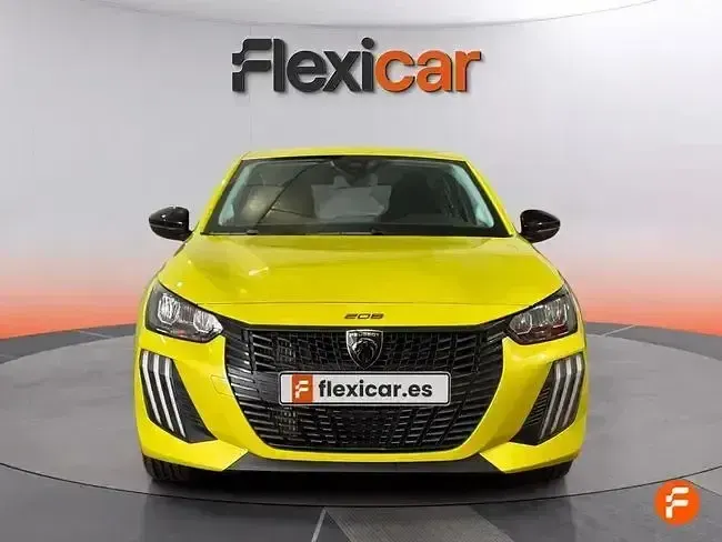 Nuevo Peugeot 208 Style 100 CV (73 kW) 2025 Amarillo Utilitario