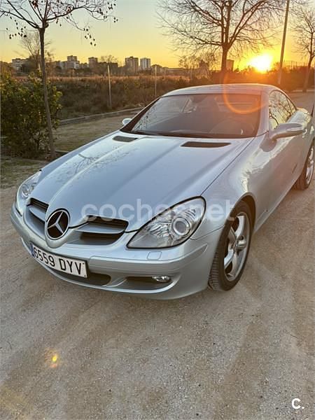 Usado Mercedes SLK350 272 CV (200 kW) 2006 Gris / plata Descapotable