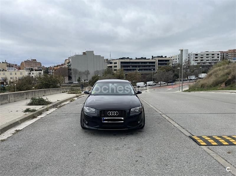 Negro Usado 2007 Audi A3 Ambiente Berlina | 10.800 € (Caro) - Imagen 1/4