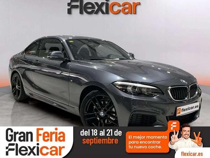 Gris Usado 2018 BMW 218 Coupe | 19.990 € (Precio justo) - Imagen 1/4