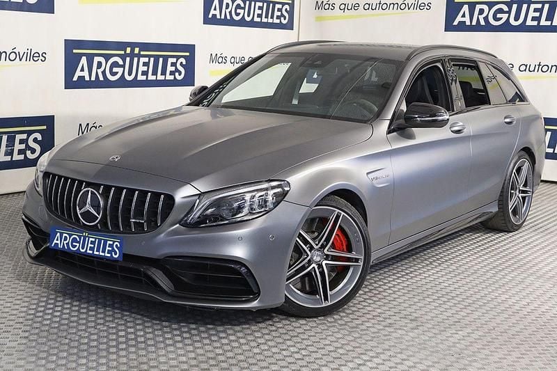 Gris Usado 2019 Mercedes C63S AMG AMG Familiar | 64.500 € (Precio justo) - Imagen 1/4