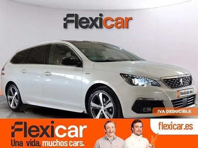Blanco Usado 2021 Peugeot 308 SW GT Familiar | 12.690 € (Super precio) - Imagen 1/4