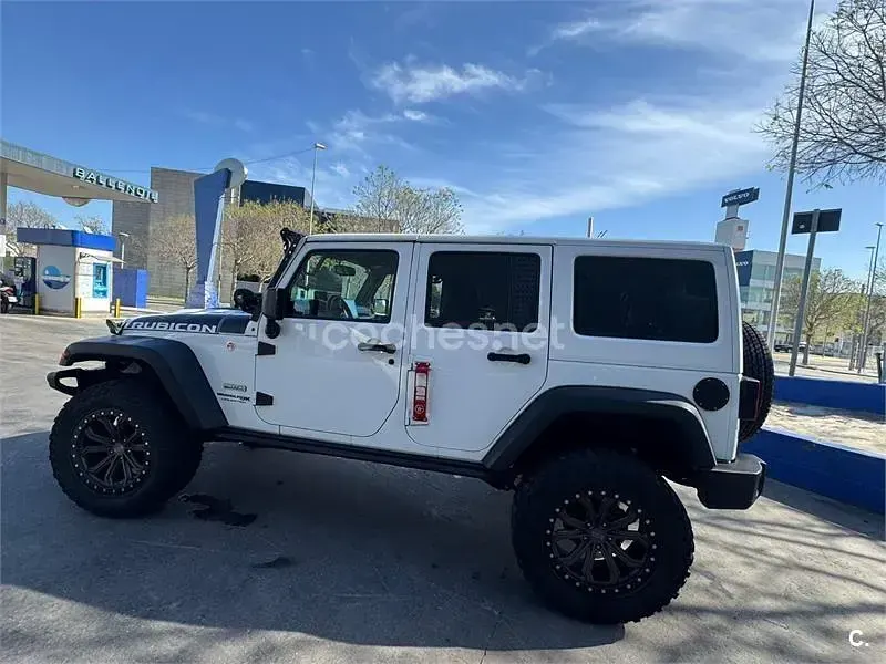 Usado Jeep Wrangler Unlimited Rubicon 284 CV (208 kW) 2018 Blanco SUV