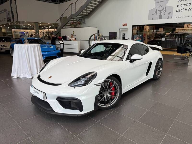 Blanco Usado 2020 Porsche 718 Cayman GT4 Coupe | 110.000 € (Un poco caro) - Imagen 1/4