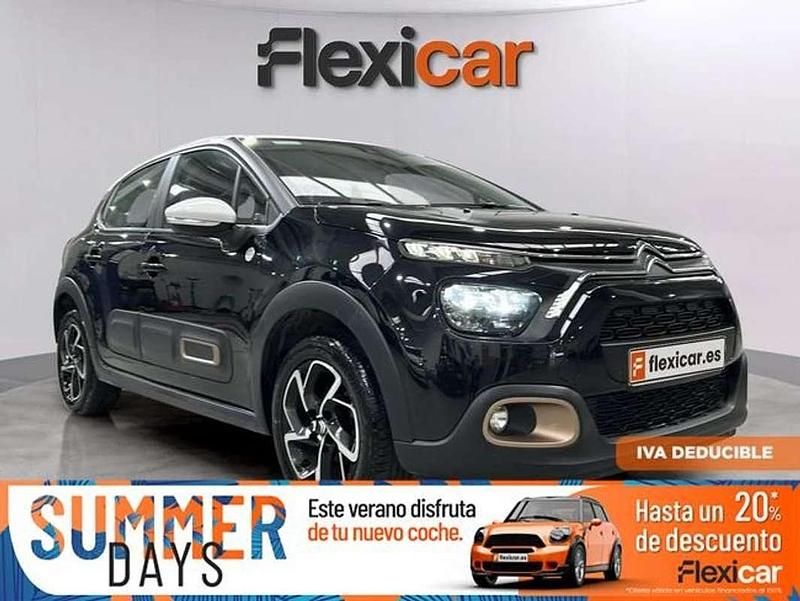 Negro Usado 2023 Citroën C3 PureTech Utilitario | 10.290 € (Buen precio) - Imagen 1/4