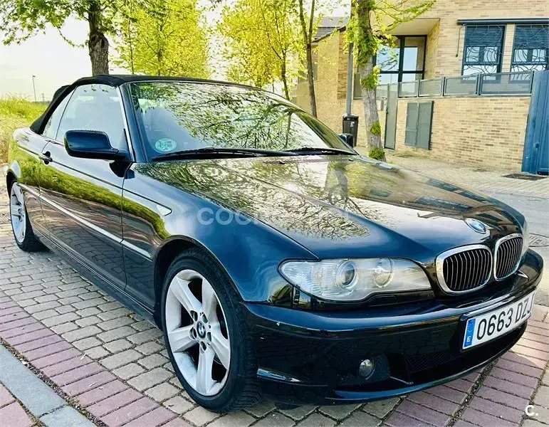Usado BMW 320 Cabriolet 170 HP (125 kW) 2006 Azul Cabrios