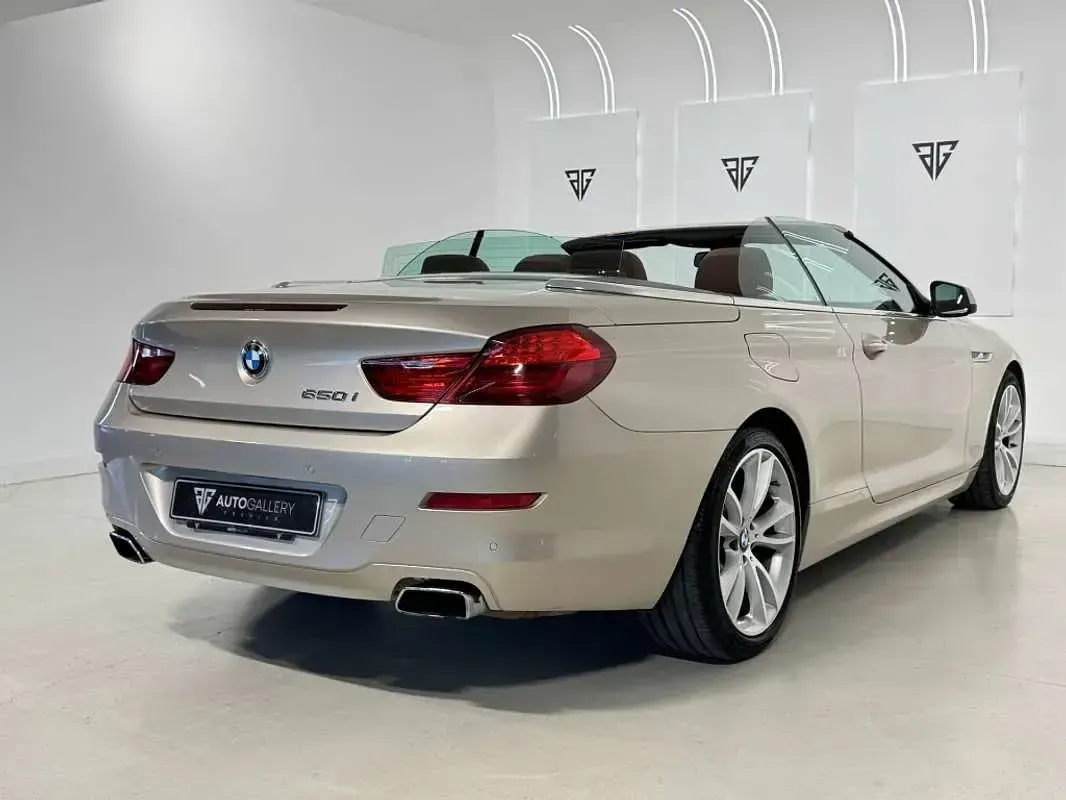 Usado BMW 650 Cabriolet Comfort Edition 408 CV (300 kW) 2011 Plateado Descapotable