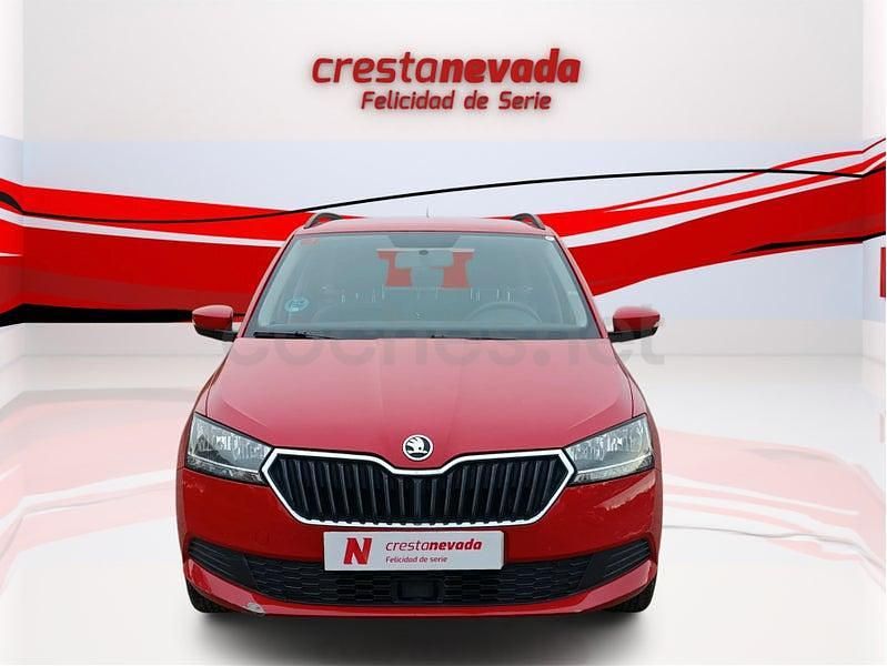 Usado Skoda Fabia 75 CV (55 kW) 2019 Rojo Berlina