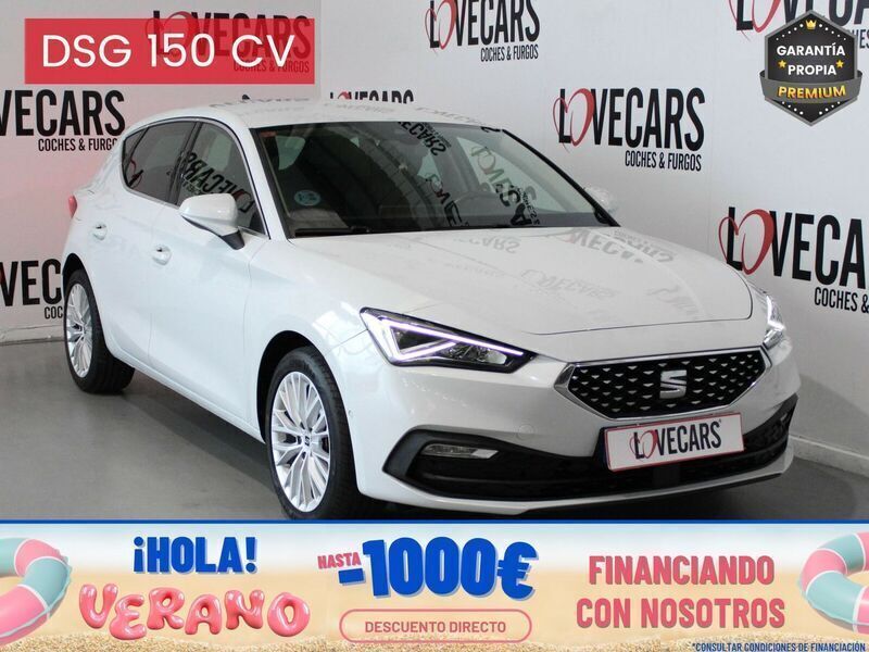Blanco Usado 2021 Seat Leon XCELLENCE Utilitario | 20.500 € (Precio justo) - Imagen 1/3