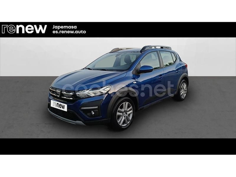 Azul Usado 2021 Dacia Sandero Comfort Berlina | 14.400 € (Un poco caro) - Imagen 1/4