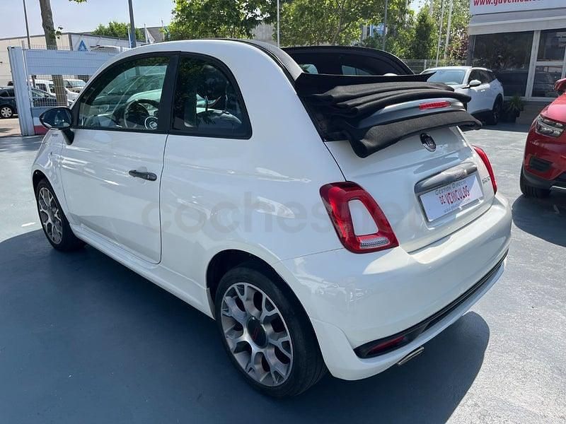 Usado Fiat 500C Sport 70 CV (51 kW) 2022 Blanco Descapotable
