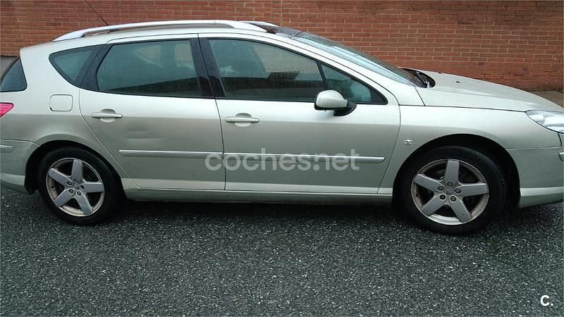 Amarillo Usado 2009 Peugeot 407 Premium Familiar | 5400 € (Caro) - Imagen 1/4
