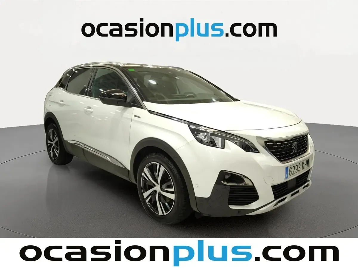 Usado Peugeot 3008 GT-line 131 CV (96 kW) 2018 Blanco SUV