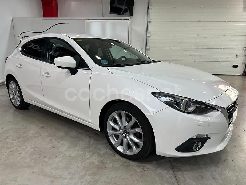 Usado Mazda 3 150 CV (110 kW) 2016 Blanco Berlina