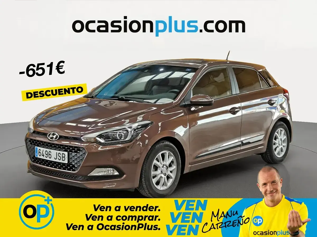 Occasion Hyundai i20 GO! 84 ch (61 kW) 2016 Marron