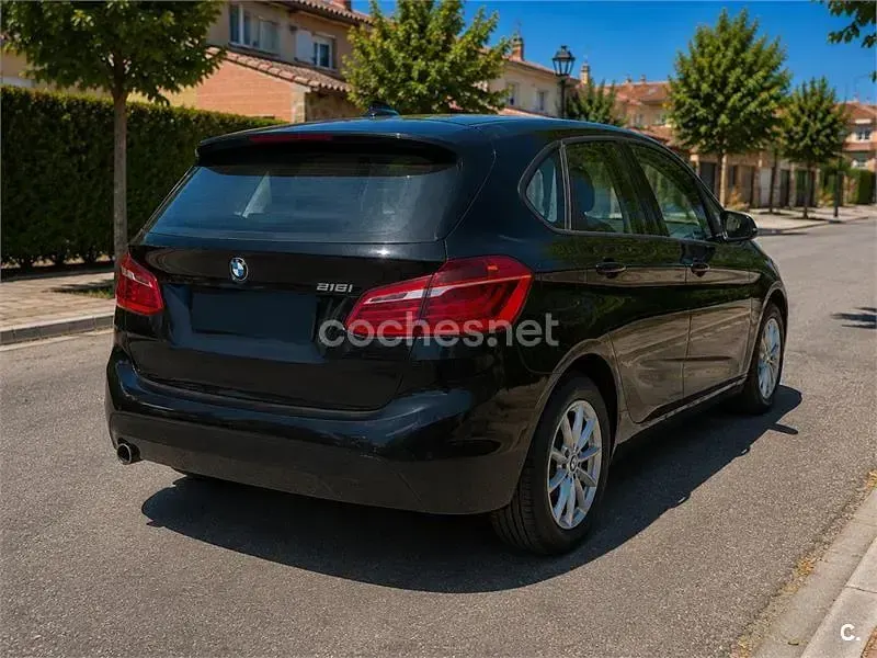 Usado BMW 218 136 CV (100 kW) 2016 Negro Familiar