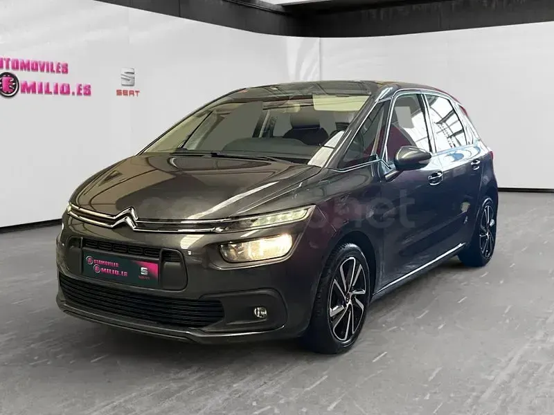 Usado Citroën C4 Picasso Live 120 CV (88 kW) 2020 Negro Monovolumen