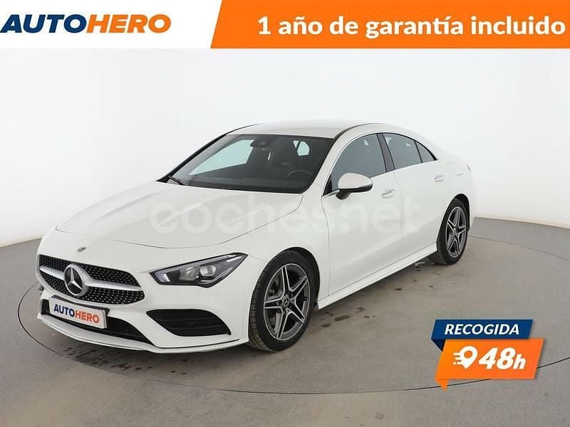 Blanco Usado 2020 Mercedes CLA200 AMG line Berlina | 28.699 € (Precio justo) - Imagen 1/3