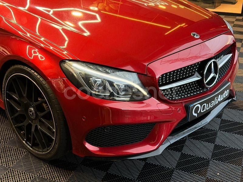 Usado Mercedes C250 204 CV (150 kW) 2019 Rojo Coupe
