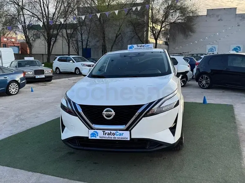Usado Nissan Qashqai N-Connecta 158 CV (116 kW) 2021 Blanco SUV