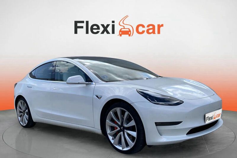 Blanco Usado 2019 Tesla Model 3 Performance Berlina | 25.990 € (Precio justo) - Imagen 1/4