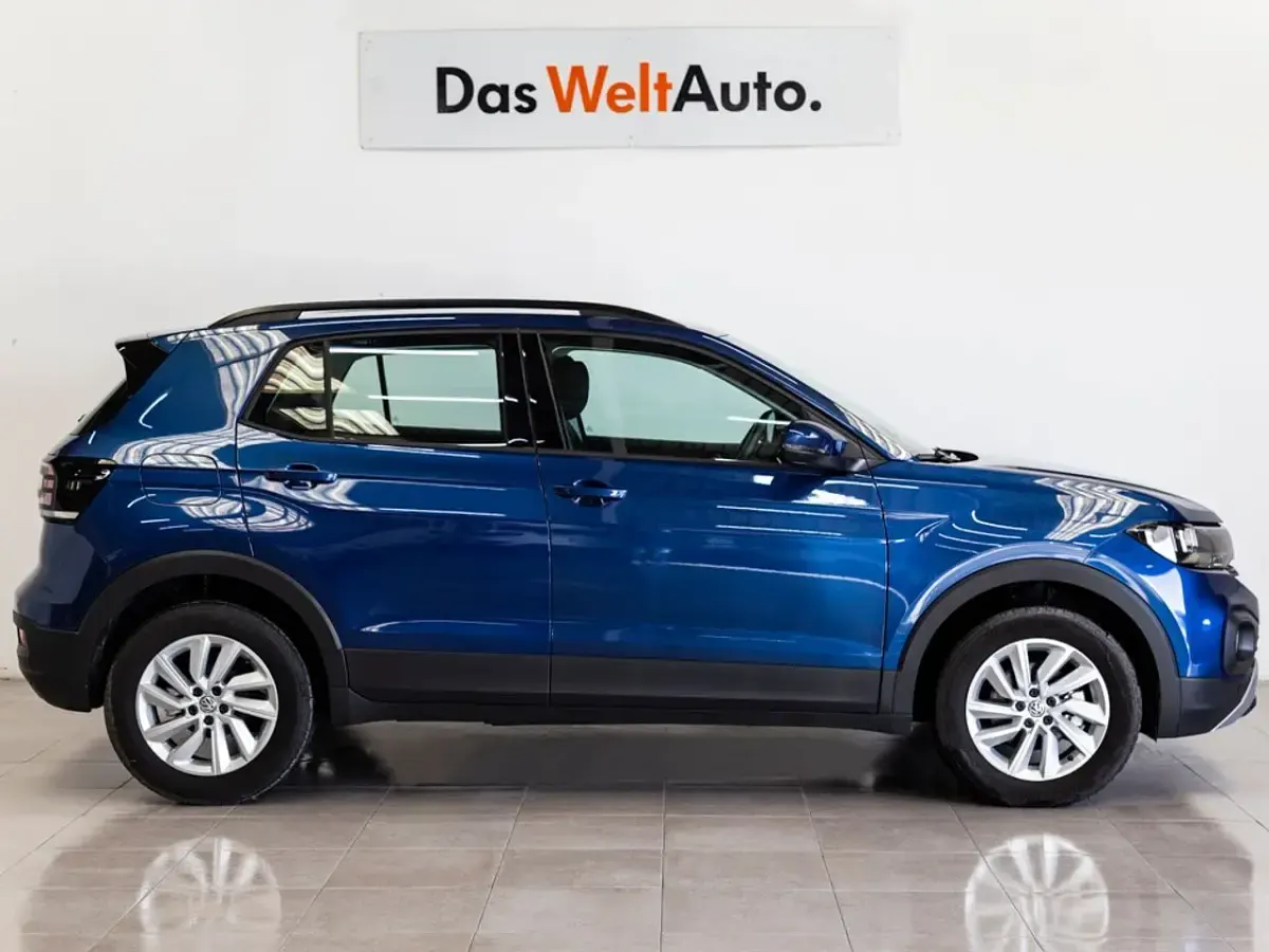 Usado VW T-Cross Advance 95 CV (69 kW) 2022 Azul SUV