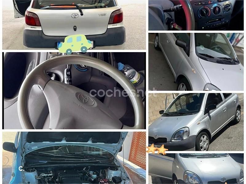 Usado Toyota Yaris Terra 68 CV (50 kW) 2001 Gris / plata Berlina