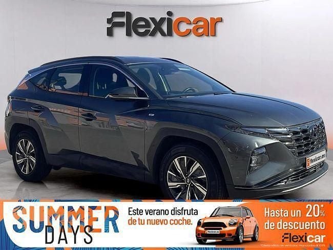 Gris Usado 2021 Hyundai Tucson SUV | 20.490 € (Precio justo) - Imagen 1/4