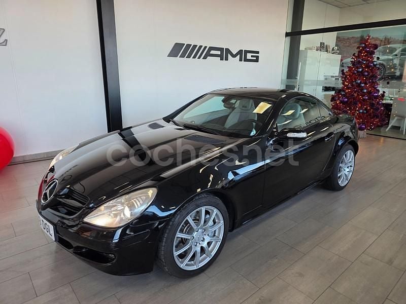 Usado Mercedes SLK350 272 CV (200 kW) 2005 Negro Descapotable