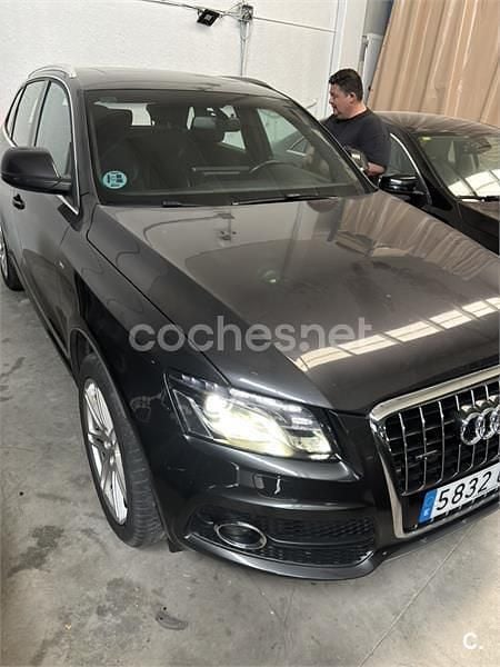 Usado Audi Q5 S-Line 211 CV (155 kW) 2010 Gris / plata SUV