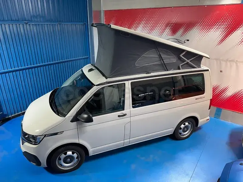 Usado VW California Beach 204 CV (150 kW) 2021 Blanco Van