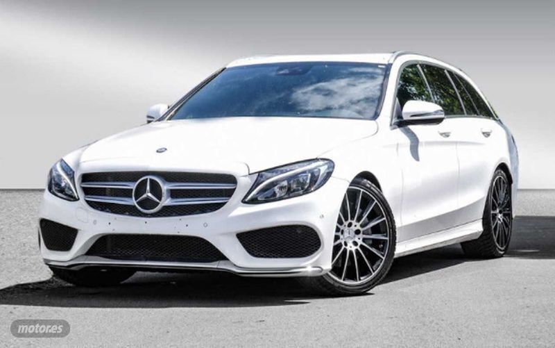 Blanco Usado 2015 Mercedes C250 AMG Familiar | 30.990 € (Caro) - Imagen 1/4