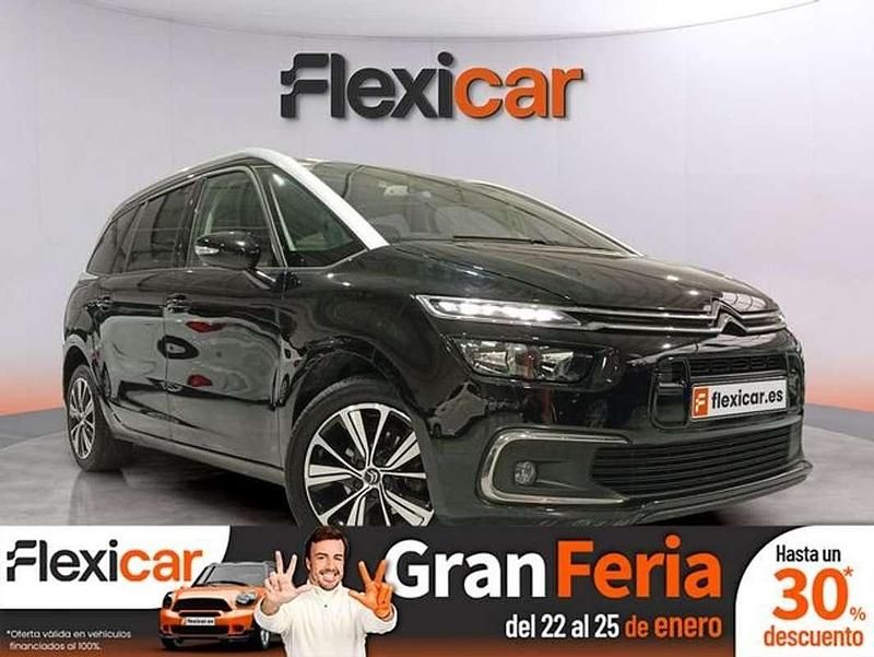 Negro Usado 2018 Citroën C4 PureTech Monovolumen | 11.990 € (Precio justo) - Imagen 1/4