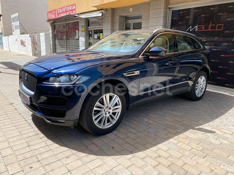 Azul Usado 2017 Jaguar F-Pace Portfolio SUV | 23.900 € (Super precio) - Imagen 1/4