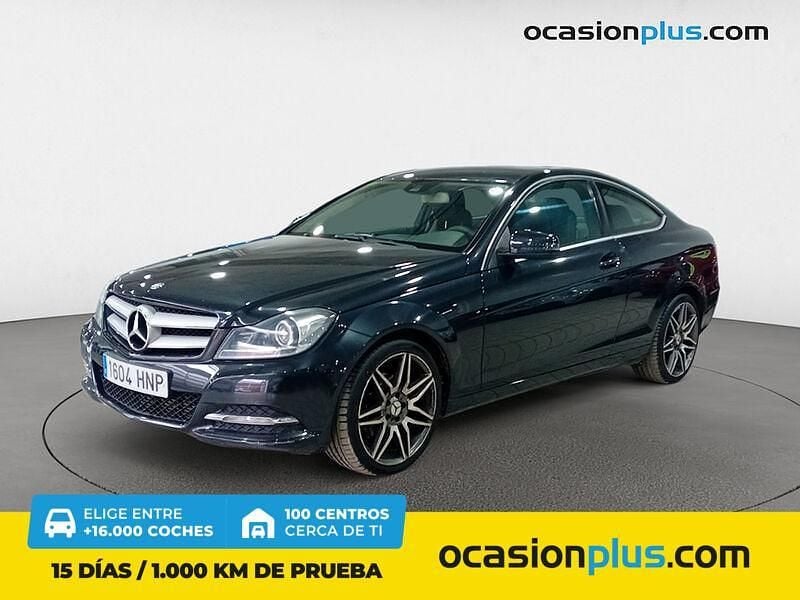 Negro Usado 2013 Mercedes C220 Coupe | 13.450 € (Precio justo) - Imagen 1/4