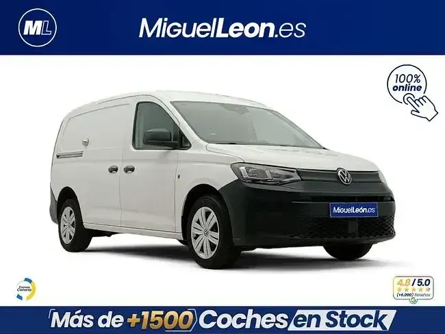 Usado VW Caddy 102 CV (75 kW) 2023 Blanco Monovolumen