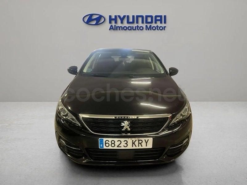Usado Peugeot 308 Style 130 CV (95 kW) 2018 Negro Berlina