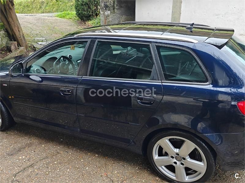 Usado Audi A3 Ambition 170 CV (125 kW) 2008 Azul Utilitario