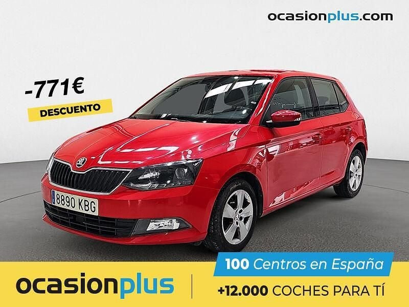 Rojo Usado 2017 Skoda Fabia Utilitario | 7800 € (Precio justo) - Imagen 1/4