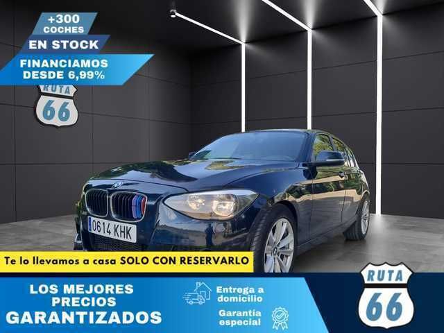 Azul Usado 2012 BMW 118 Utilitario | 7590 € (Precio justo) - Imagen 1/4