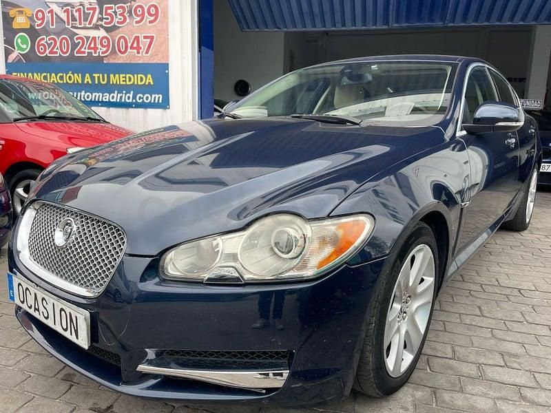 Usado Jaguar XF Premium Luxury 238 CV (175 kW) 2009 Azul Berlina