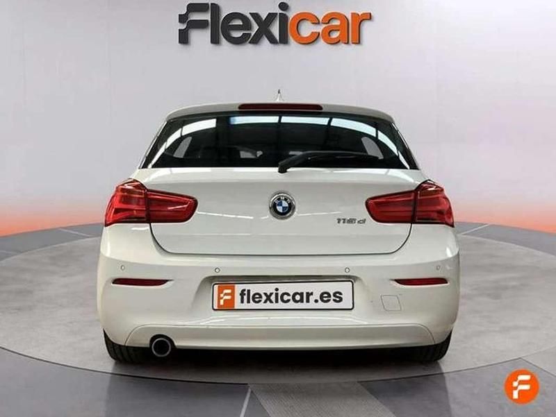 Usado BMW 116 116 CV (85 kW) 2016 Blanco Utilitario