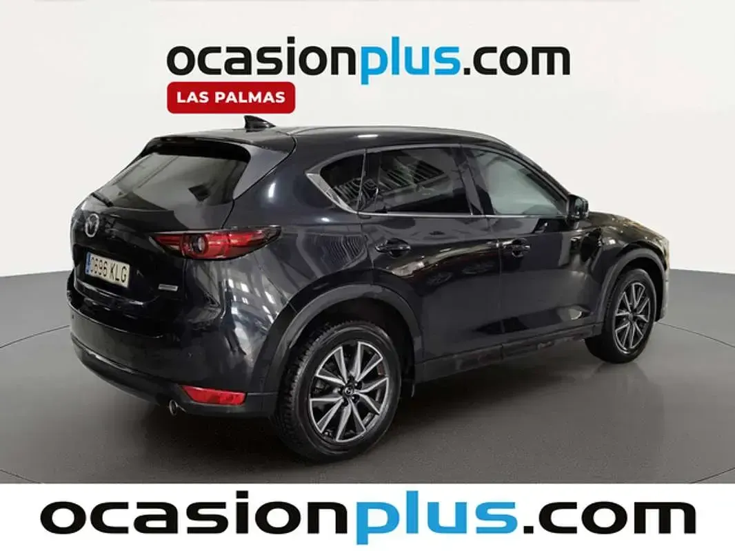 Käytetty Mazda CX-5 150 HP (110 kW) 2018 Musta Katumaasturi