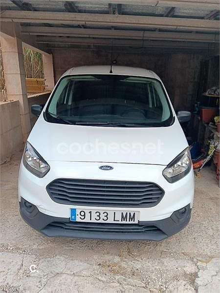 Blanco Usado 2021 Ford Tourneo Courier Ambiente Monovolumen | 12.000 € (Super precio) - Imagen 1/4